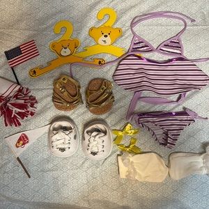 Build A Bear lot of 13 items - all like new